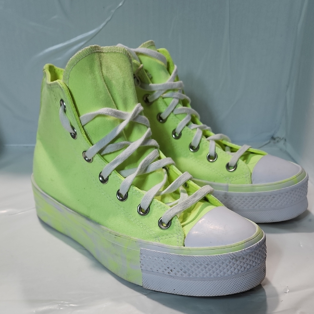 Converse Chuck Taylor All Star Lift Platform High Volt Size 7.5 Shoes